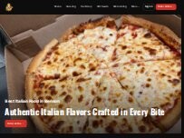 Website Screenshot Jordana's Pizzeria & Italian Ristorante