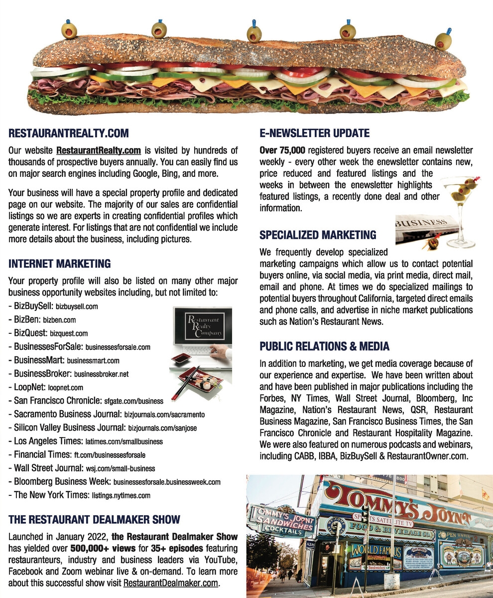 Images Restaurant Realty Company - Los Angeles