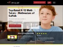 Website Screenshot Mathnasium