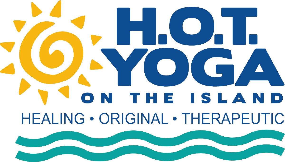 HOT Yoga on the Island Logo