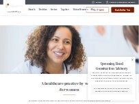 Website Screenshot The Northwestern Specialists for Women - Chicago