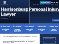 Website Screenshot Correll Law Firm, PC