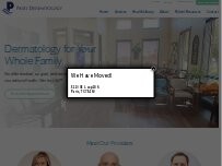 Website Screenshot Paris Dermatology