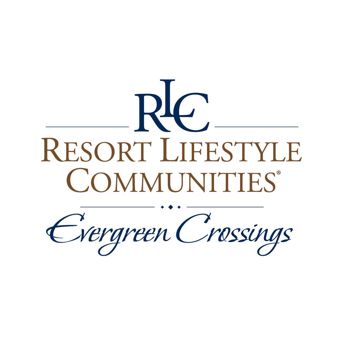 Evergreen Crossings Retirement Community Logo