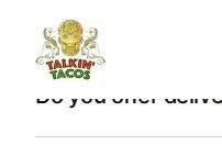 Website Screenshot Talkin' Tacos Fort Lauderdale