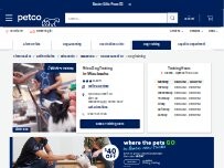 Website Screenshot Petco Dog Training