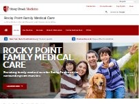 Website Screenshot Rocky Point Family Medical Care