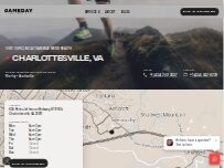 Website Screenshot Gameday Men's Health Charlottesville, VA