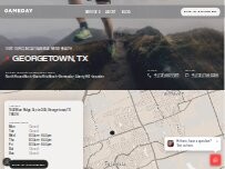 Website Screenshot Gameday Men's Health Georgetown, TX