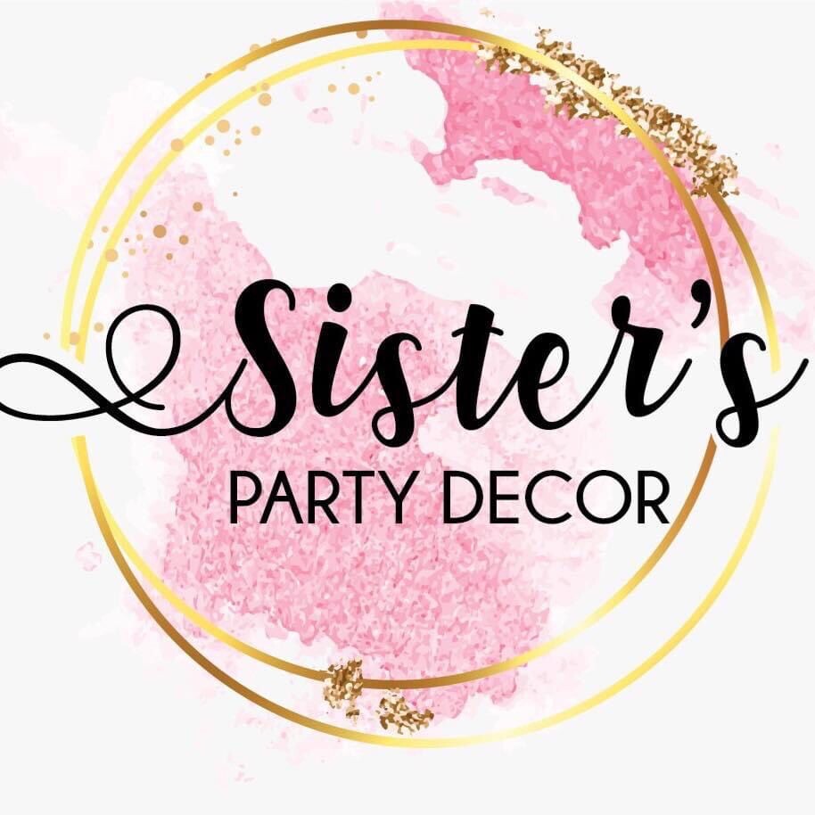 Sisters Party Decor Logo