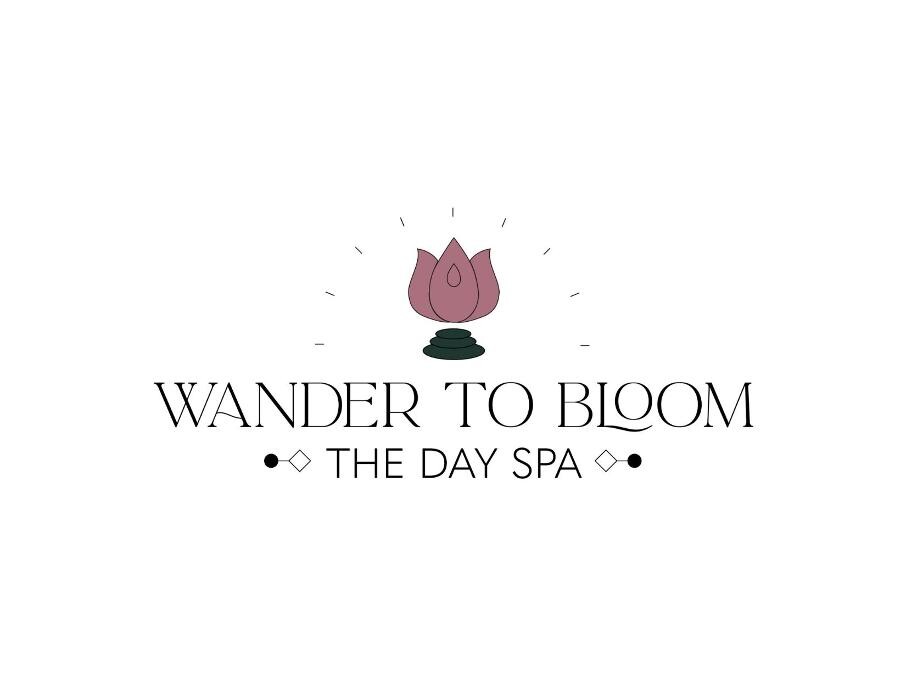 Wander to Bloom The Day Spa Logo
