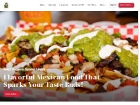 Website Screenshot Jurassic Street Tacos