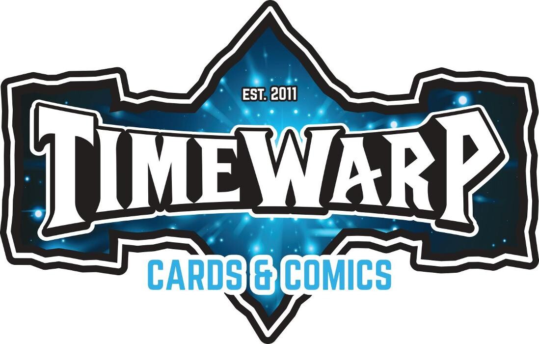 Time Warp Cards and Comics Logo
