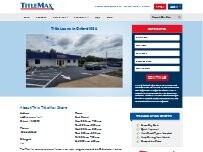 Website Screenshot TitleMax Title Loans