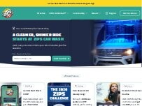 Website Screenshot Zips Car Wash