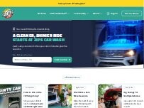 Website Screenshot Zips Car Wash