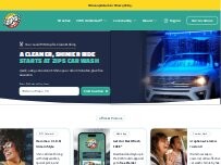 Website Screenshot Zips Car Wash