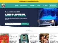 Website Screenshot Zips Car Wash