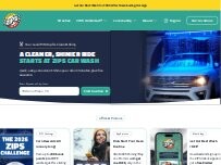 Website Screenshot Zips Car Wash