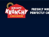 Website Screenshot Krispy Krunchy Chicken