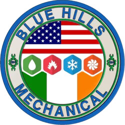 Blue Hills Mechanical Logo