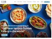 Website Screenshot El Turco Turkish Food