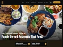 Website Screenshot Panna Thai Restaurant