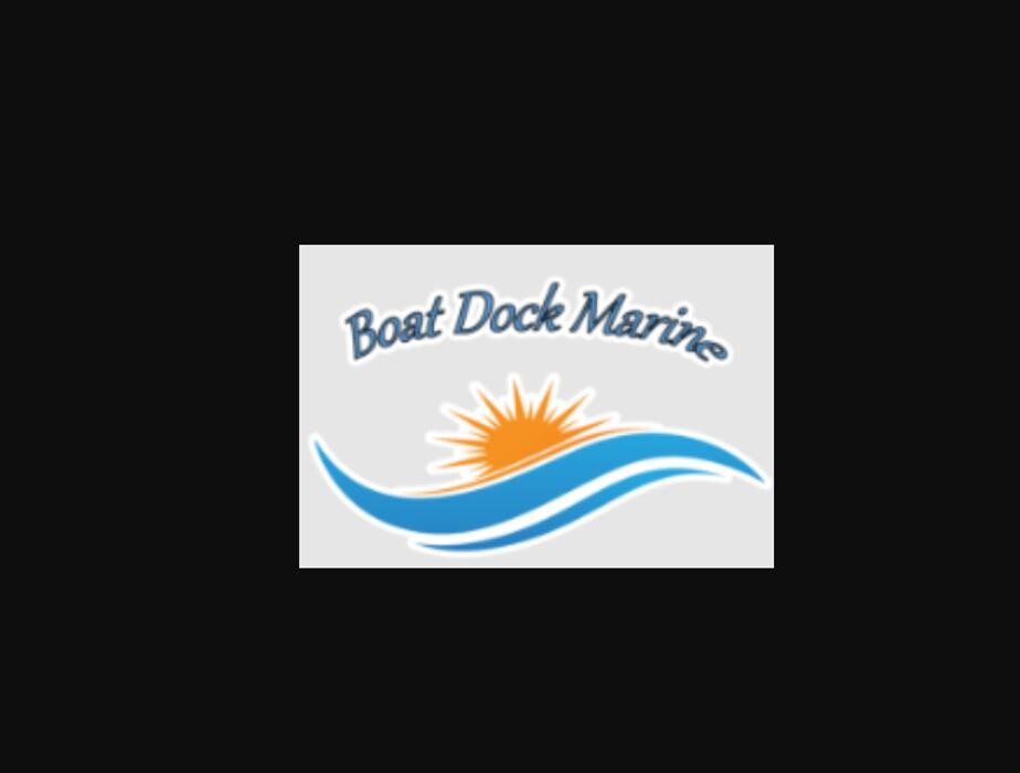 Boat Dock Marine Logo