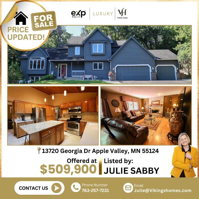 Images Julie Sabby, Vikings Homes brokered by eXp Realty