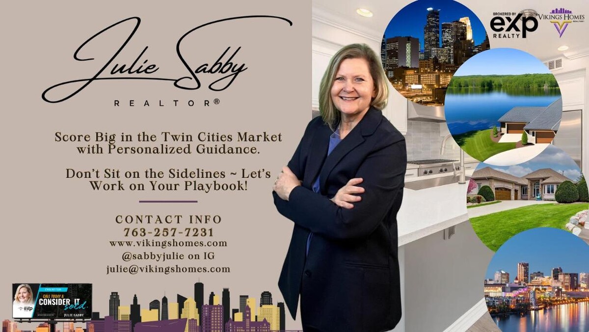 Images Julie Sabby, Vikings Homes brokered by eXp Realty
