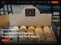 Website Screenshot New York Bagels’N Bialys - Cactus
