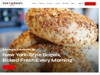 Website Screenshot Fancy Bagels Southwick
