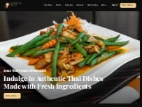 Website Screenshot Jasmine Thai Restaurant, Palmdale