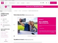 Website Screenshot T-Mobile