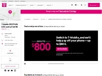 Website Screenshot T-Mobile