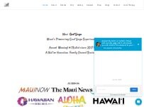 Website Screenshot Maui Goat Yoga - Maui’s Pioneering Goat Yoga Experience - #1 Rated, Award Winning!