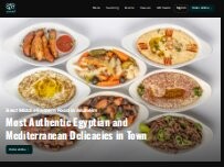 Website Screenshot Cairo Restaurant & Cafe