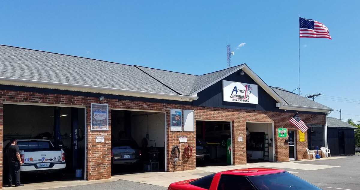 America 1st Automotive Logo