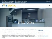 Website Screenshot PS Dental Care - Bristol