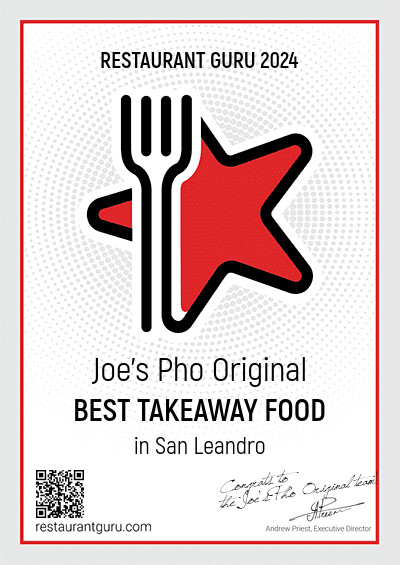 Joe’s Pho Logo