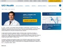Website Screenshot John A. Scolaro, MD