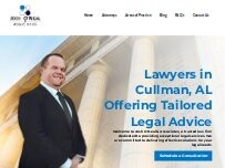 Website Screenshot Josh O'Neal and Associates