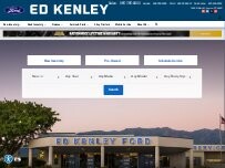 Website Screenshot Ed Kenley Ford Inc