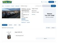 Website Screenshot Stor-All Gardnerville