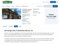 Website Screenshot Stor-All Gardnerville Ranchos