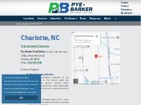 Website Screenshot Pye-Barker Fire & Safety