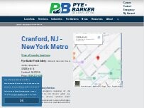 Website Screenshot Pye-Barker Fire & Safety, formerly Survivor Fire & Safety Equip. Co