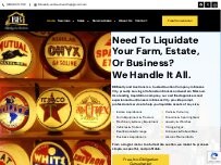 Website Screenshot BB Realty & Auctions