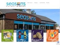 Website Screenshot Seasons Corner Market