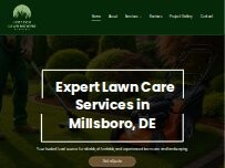 Website Screenshot Hertzog Lawn Mowing Service